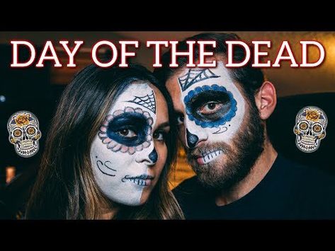 Need help with your Day of the Dead makeup for halloween this year? We found the best makeup tutorials to achieve the Day of the Dead "sugar skull" look here. Dead Makeup Tutorial, Easy Halloween Makeup Ideas, Day Of The Dead Makeup, Halloween Makeup Sugar Skull, Easy Halloween Makeup, Makeup For Halloween, Dead Makeup, Best Makeup Tutorials, Cute Halloween Makeup