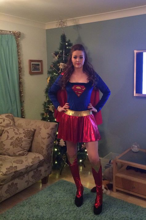 Superwoman Superwoman Costume, Fancy Dress, Halloween