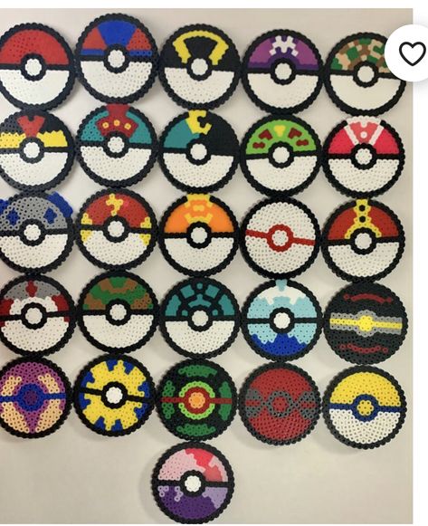 Perler Earrings, Pokémon Perler, Perler Bead Designs, Pokemon Bead, Hamma Beads Ideas, Perler Creations, Pokemon Perler Beads, Melty Bead Patterns, Pearl Beads Pattern