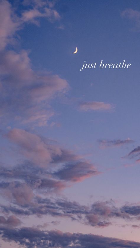 Just Breathe Wallpaper Aesthetic, Just Relax Wallpaper, Just Breathe Wallpaper, Positive Quotes Wallpaper, Iconic Wallpaper, Health Tools, Purple Wallpaper Iphone, Quote Backgrounds, Screen Saver