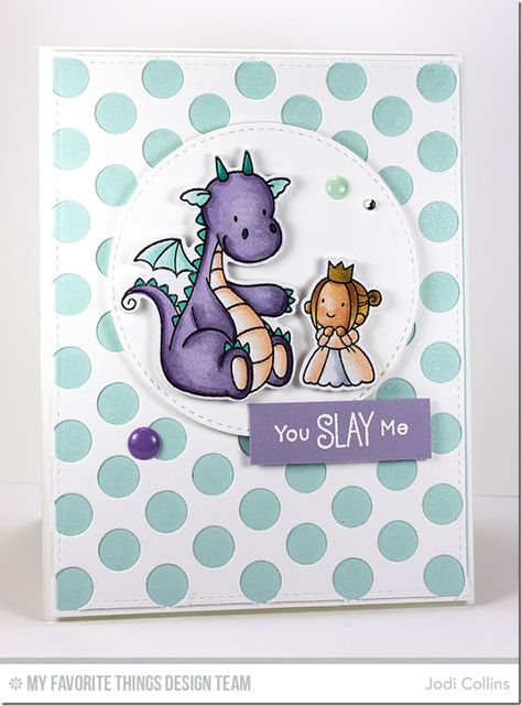 Stamping A Latte: August MFT Release Countdown: Day Four! Dinosaur Cards, Mft Cards, Mft Stamps, Baby Shower Cards, Animal Cards, Card Making Inspiration, Card Sketches, Peek A Boo, My Favorite Things