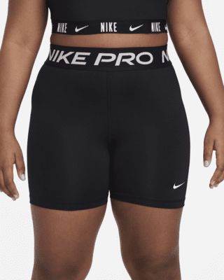 Play and feel like your favorite athlete when you pull on the Nike Pro shorts. Super stretchy fabric hugs your body, so you can feel confident in all sports—from the courts to the outdoor fields. Pro tip: You can wear them alone or underneath your game shorts. It's up to you. Shown: Black/White Style: FB2130-010 Nike Pro Shorts, Nike Pros, Feel Confident, Hug You, Black White Fashion, Dri Fit, Big Kids, Nike, Black And White