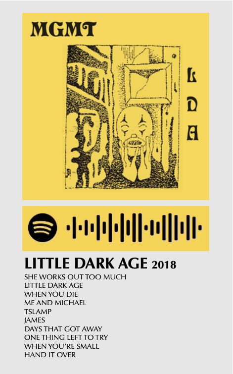 little dark age, mgmt, music, album, edit, aesthetic Mgmt Album Cover, Little Dark Age Aesthetic, Mgmt Aesthetic, My Little Dark Age, Little Dark Age, Andrew Vanwyngarden, Bf Love, Edit Aesthetic, Music Posters