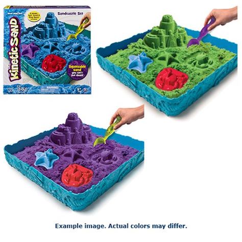 Kinetic Sand Sand Box Set Kinetic Sand Box, Make Kinetic Sand, Sand Game, Pirate Toys, Kids Purse, Foam Slime, Sand Crafts, Rick Y Morty, Kinetic Sand