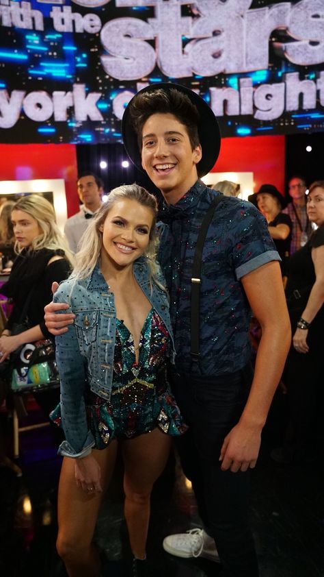 Milo Manheim and Witney Carson #TeamWitlo Whitney Carson, Witney Carson, Milo Manheim, Erin Andrews, Disney Channel Shows, Zombie Disney, Dance Fashion, Heidi Klum, Dancing With The Stars