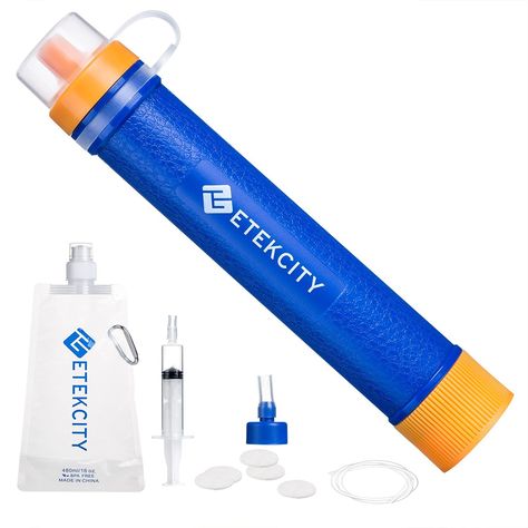 Purifying Water, Filtering Water, Portable Water Filter, Camping Water, Emergency Water, Emergency Equipment, Water Source, Safe Drinking Water, Water Filtration System