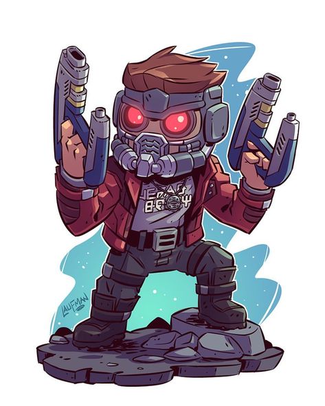 Had a lot of requests for Starlord. Here you go! #starlord #gotg #avengersinfinitywar #chibi #fanart #dereklaufman Derek Laufman, Chibi Marvel, Avengers Cartoon, Man Cartoon, Marvel Cartoons, Marvel Tattoos, Marvel Drawings, Marvel Characters Art, Marvel Artwork