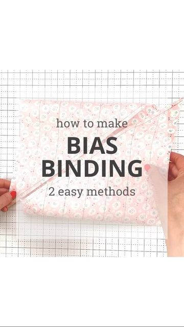 Make Bias Binding, Clutch Bag Pattern, Binding Tutorial, Diy Techniques, Beginner Sewing Projects Easy, Quilt Binding, Bias Binding, Leftover Fabric, Quilting Tips