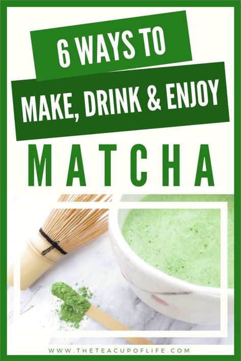 Matcha Powder Recipes, Matcha Drink Recipes, Matcha Tea Recipes, Matcha Drinks, Infused Recipes, Matcha Tea Latte, Sweet Matcha, Matcha Green Tea Recipes, Green Tea Drinks