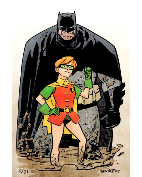 Frank Miller Art, Chris Samnee, The Dark Knight Returns, Batgirl And Robin, Dark Knight Returns, Batman Artwork, Frank Miller, Batman Comic Art, Dc Memes