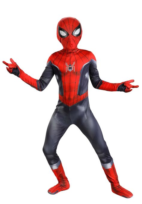 PRICES MAY VARY. Size: Large OFFICIALLY LICENSED: Authentic Marvel Spider-Man Zentai suit with all-over sublimated graphics for a classic Spidey look. Jumpsuit has hidden zipper down center back All over sublimated graphics Front has a zippered opening to use the toilet easier Let your little superhero swing into action with the Boy's Marvel Spider-Man Zentai Suit Costume! This officially licensed costume is designed to make any kid feel like the real web-slinger, complete with Spider-Man's icon Coming To America Costume, Red And Blue Suit, Jurassic Park Costume, Garfield Costume, Karate Kid Costume, Hotel Transylvania Costume, Forrest Gump Costume, Pete The Cat Costume, Handmaids Tale Costume