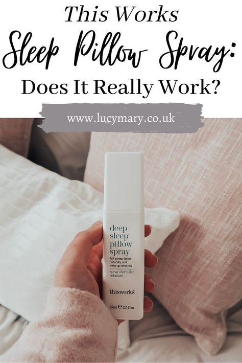 A review of the This Works Deep Sleep Pillow Spray! Sleep Pillow Spray, Sleep Spray, Pillow Spray, Fall Asleep Faster, Natural Sleep, Sleep Pillow, Deep Sleep, How To Fall Asleep, Wake Up