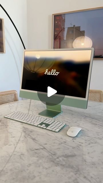 1.1M views · 141K likes | @gabbidei on Instagram: "The Apple unboxing experience is unmatched 🎧   .  .  .  .  #imac #unboxing #applecomputer" Green Imac, Apple Unboxing, Apple Desktop, Imac Desktop, Apple Imac, Unboxing Experience, Apple Computer, February 3, Green Apple