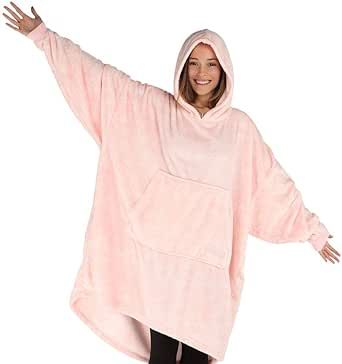 THE COMFY Dream | Oversized Light Microfiber Wearable Blanket, Seen on Shark Tank, One Size Fits All Barbara Corcoran, Sweatshirt Blanket, Oversized Blanket, The Comfy, Blanket Hoodie, Hoodie Blanket, Wearable Blanket, Hooded Blanket, Shark Tank