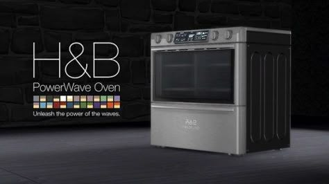 H&B POWERWAVE STOVE - DOWNLOAD (MTS) (SFS) Hey guys! As promised, here’s the new H&B PowerWave Stove in its glossy and shiny glory! It comes in a bunch of different colors (see MTS page for a look at all 13), each swatch comes with an alternative... Xureila Sims 4 Cc, Sims 4 Cc Furniture Living Rooms, Sims 4 Kitchen, Sims Furniture, New Stove, Die Sims 4, The Sims 4 Pc, Sims 4 Clutter, Furniture Cc