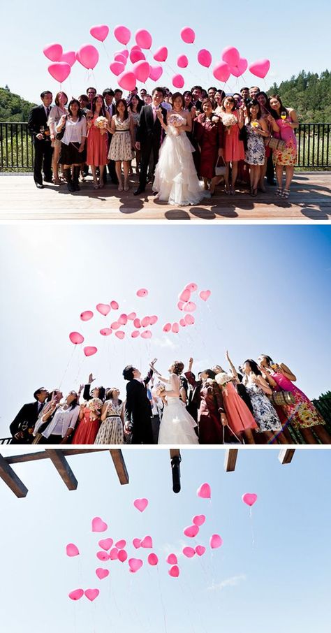 Balloon Release Ideas, Modern Glam Wedding, Balloon Release, Destination Wedding Ideas, Parking Area, Wedding Reception Inspiration, Wedding Balloons, Heart Balloons, Purple Heart