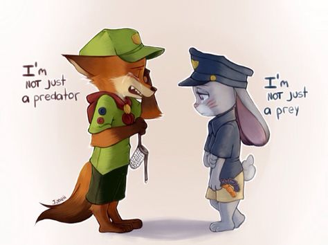 #judy #hopps #nick #wild #zootopia Zootopia Fanart, Zootopia Comic, Zootopia Art, Nick And Judy, Disney Zootopia, Disney Memes, Dessin Adorable, The Lion King, Zootopia