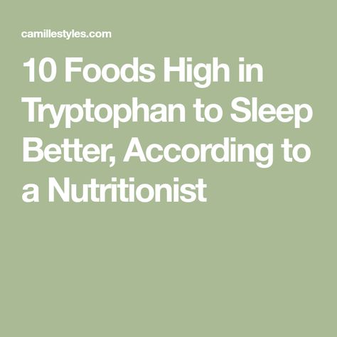 10 Foods High in Tryptophan to Sleep Better, According to a Nutritionist Homemade Vanilla Pudding, Red Curry Sauce, Sleeping Well, Nutrition Consultant, Not Sleeping, Caramelized Bananas, Dark Meat, Soy Products, Pineapple Smoothie