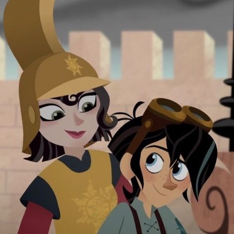 Cassandra And Varian, Tangled Cartoon, Chibi Disney, Cassandra Tangled, Tangled Series, Disney Couples, Disney Tangled, Hero 6, A Ship