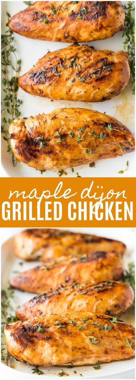 Dijon Grilled Chicken, Grilled Chicken Breast, Chicken Breast Recipes Healthy, Breast Recipe, Grilled Chicken Recipes, A Match Made In Heaven, Match Made In Heaven, Poultry Recipes, Grilled Meat