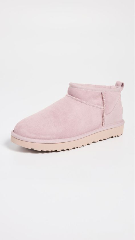 Ugg Mini Boots, Ultra Mini Boots, Cute Uggs, Pink Ugg Boots, Mini Boots, Pink Uggs, Ugg Classic Ultra Mini, Dr Shoes, Preppy Shoes