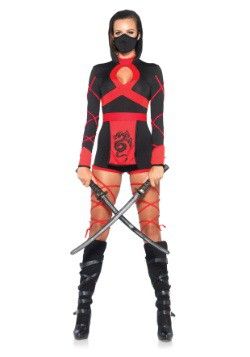 Womens Dragon Ninja Costume Ninja Halloween, Dragon Ninja, Warrior Costume, Costume Noir, Halloween Costume Outfits, Fantasias Halloween, Leg Avenue, Adult Halloween Costumes, Costume Outfits