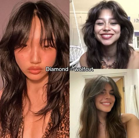 Bangs For Big Forehead, Hair For Big Foreheads, Haircuts For Big Foreheads, Layered Haircuts Straight Hair, Layered Haircuts Straight, Hairstyle Bangs, 90s Hair, Y2k Hairstyles, Business Basics