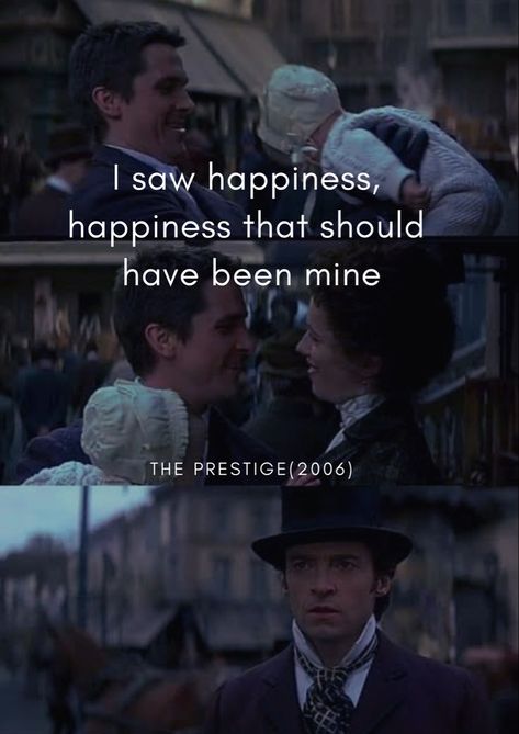 Savage Movie Quotes, The Prestige Quotes, Savages Movie, The Prestige Movie, The Flash Quotes, Seven Movie, Films Posters, Best Movie Quotes, Classic Films Posters