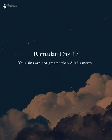 Islamic Quotes ❤ on Instagram: "Ramadan Day 17🤍" Ramadan Day 16 Quotes, Ramadan Day 16, Ramadan Day 17, 16 Quotes, Days Quotes, Ramadan 2024, Novelist Quotes, Short Islamic Quotes, Ramadan Day