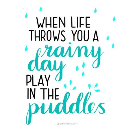 When Life Throws You A Rainy Day, Rainy Days Are For Shopping Quotes, Monsoon Quotes Rainy Days, Rainy Days Quotes, Nature Sayings, Monsoon Quotes, Jump Quotes, Beautiful Gates, Short Happy Quotes