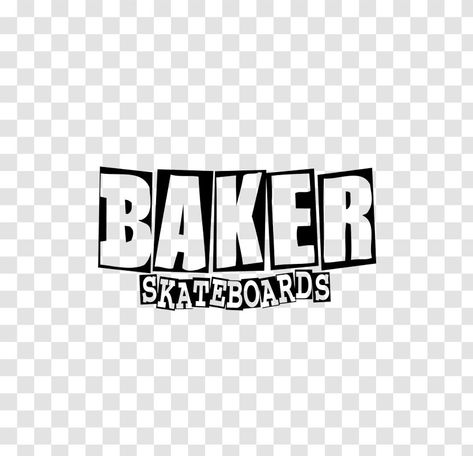 Baker Skateboards Logo, Magazine Logo, Baker Skateboards, Skateboard Logo, Logo Transparent, Skate And Destroy, Thrasher Magazine, Logo Search, Brand Communication