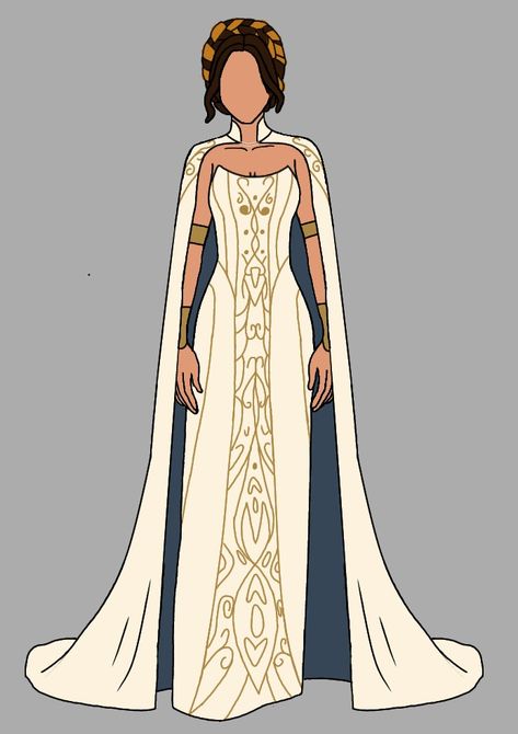 Asgardian Princess Aesthetic, Star Wars Inspired Dresses, Blonde Jedi Female, Star Wars Fits, Star Wars Inspired Dress, Female Jedi Outfit Concept Art, Star Wars Oc Character Design, Star Wars Outfits Women Oc, Star Wars Spaceships Concept Art