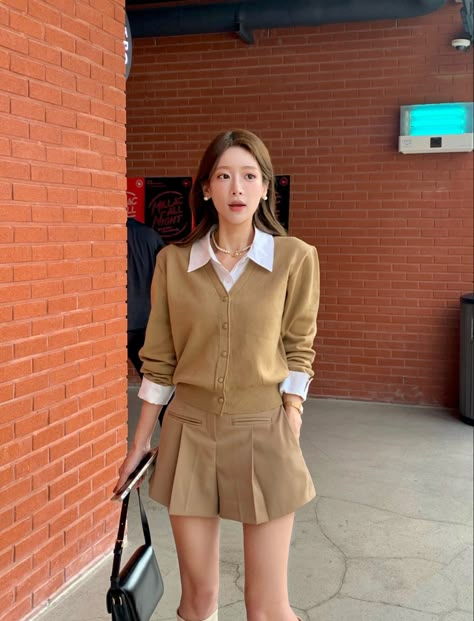 Rich Girl Outfit, Korean Style Outfits, Semi Formal Outfit, Office Casual Outfit, Casual Chic Outfit, 가을 패션, Autumn Outfit, Formal Outfit, Classic Outfits