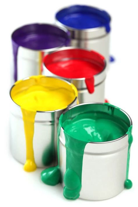 Paint Recipe, Cooking Substitutions, Homemade Paint, Glossy Paint, Tempera Painting, Tempera Paint, Paint Buckets, Simply Red, Architecture Design Drawing