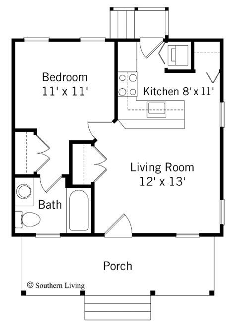 1 bedroom floor plans - Yahoo Search Results Open Concept House Plans, One Bedroom House Plans, 1 Bedroom House Plans, Small House Blueprints, Guest House Plans, Living Room Floor Plans, Salford City, One Bedroom House, House Plans With Photos