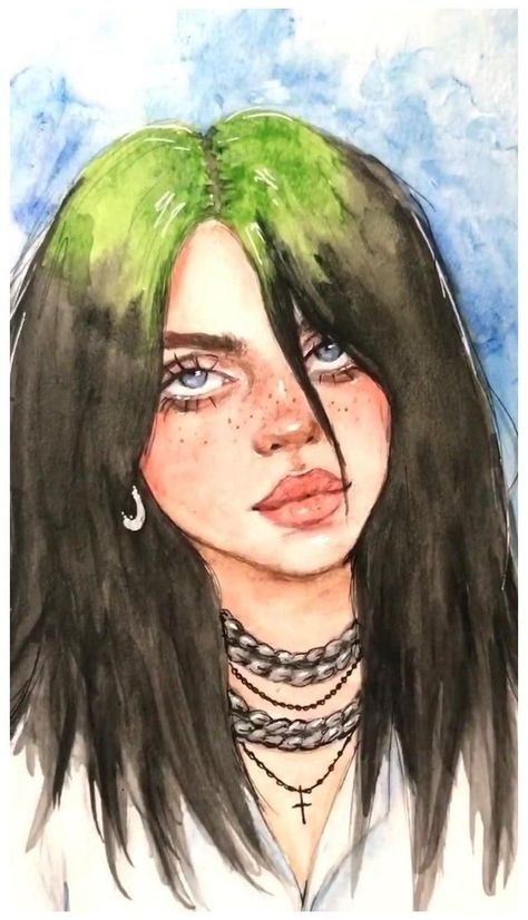 Watercolor Art Face, Celebrity Drawings, Easy Drawings Sketches, Arte Sketchbook, Art Drawings Sketches Creative, Dessin Adorable, Book Art Drawings, Art Drawings Sketches Simple, Watercolor Portraits