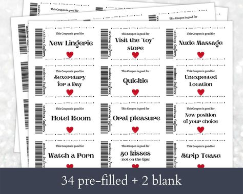 Naughty Coupon Book - Invitations Auto Portrait, Idea Product, Couples Coupons, Page Setup, Cute Date Ideas, Creative Gifts For Boyfriend, Portrait Landscape, Page Sizes, Diy Gifts For Boyfriend