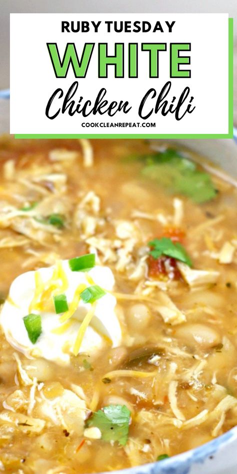 Ruby Tuesday White Chicken Chili, Best White Chicken Chili Recipe, Best White Chicken Chili, White Chicken Chilli, Chicken Chili Recipe Easy, Easy White Chicken Chili, White Chicken Chili Slow Cooker, White Chicken Chili Recipe, Chicken Chili Crockpot