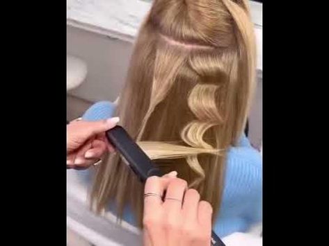 How to finger wave with a flat iron #clioveorganics #hairstylingtutorial Finger Waves Curling Iron, Waving Iron Hairstyles, Wave Hair With Flat Iron, Fingerwave Hairstyle, Wave Iron Hairstyles, How To Wave Hair With Flat Iron, Waves Iron, Iron Curls, Finger Curls