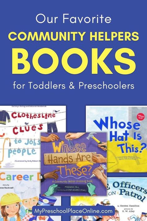 Check out our teacher-approved selection of preschool books featuring community helpers! Introduce your little ones to firefighters, doctors, and more with these engaging reads. See the list and add a few to your next story time. Community Helpers Books, Preschool Reading List, Books For Preschoolers, Online Preschool, Books For Toddlers, Preschool Reading, Community Helper, Everyday Heroes, Community Helpers