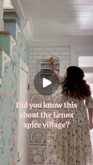 Ashley Wilson 🏡 DIY + Decor Blogger on Instagram: "Some history on the Lenox Spice Village! 🏡

-introduced in 1989
-each house cost $19.50
-they were sold as a subscription over 24 months
-with inflation, that would now be $50 per house and $1200 for the set
-you could try the first house out for 15 days
-the bay house was sent as the trial one. So it’s now the easiest and cheapest to find
-they’re hand painted so each set will be a little different 
-the hardwood spice rack (that’s shaped like a house with a drawer at the bottom) was included for free in the subscription 

I found the original commercial and ad so I thought you’d like to see bits of it too! 🙌🏻💗

I’m still hearing that @lenox will come out with a new version soon! I’ll keep you posted on that. 🥰

If you want more his Lenox Spice Village, Ashley Wilson, Spice Village, First House, Bay House, Spice Rack, New Version, A House, Coming Out