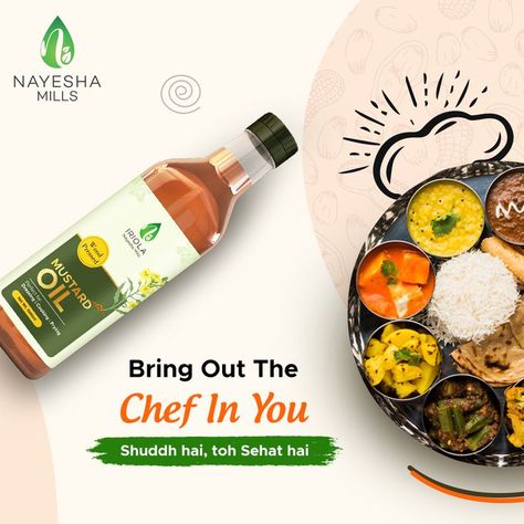 The quality of the food you consume is significantly influenced by the #CookingOil you use. Given the wide range of options available on the market, selecting the proper type of cooking oil might be a little challenging. That’s why we’re here to help bring out the best in you in the kitchen, choose #Iriola. 💯 Types Of Cooking Oil, Motion Graphics Logo, Ads Creative Advertising Ideas, Creative Interior Design, Facebook Design, Mustard Oil, Social Media Design Inspiration, Packing Design, Creative Ads