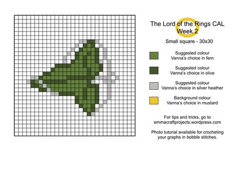 LOTR_CAL_week2 Lotr Perler Bead Patterns, Lotr Perler Beads, Lotr Cross Stitch Pattern, Hobbit Crochet, Leaf Of Lorien, Rings Cross, Melty Bead Patterns, Crochet Geek, Geek Crafts