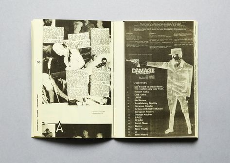 Zine "Punk zines 1970-90 phenomenon" | Behance Punk Zine, Punk Magazine, Waves Icon, Art Zine, Zine Design, Punk Design, Graphics Layout, Punk Inspiration, Design School