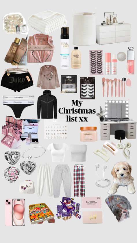 #christmas2024 #christmasaesthetic #vibes #beauty Things To Ask For Christmas 2024, Xmas List 2024, 2024 Christmas List, Christmas List 2024, Christmas List Idea, Chav Outfits, Burr Basket, Christmas List Ideas, Wishlist Ideas