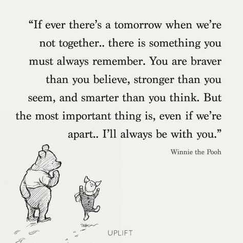 Wiser Quotes, Winnie The Pooh Quote, Bear Quote, Inspirational Words Of Wisdom, Winnie The Pooh Quotes, Pooh Quotes, Strong Quotes, Disney Quotes, Stronger Than You