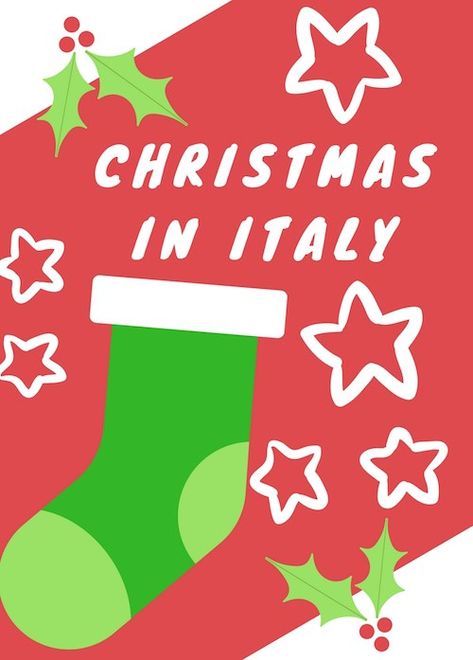 Christmas in Italy: elaborate Nativity scenes, bagpiping shepherds, and a kind witch who flies on a broom! Perfect info for Christmas around the world units. Italian Crafts For Kids, Italian Crafts, Italian Christmas Traditions, Christmas Traditions Kids, Re Magi, Italy For Kids, Christmas Units, Christmas In Italy, Christmas Around The World