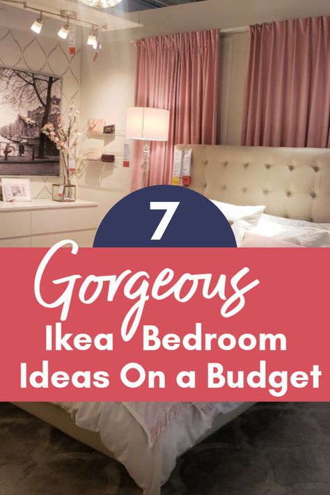 Ikea Bedroom Ideas For Couples, Bedroom Ideas For Couples Cozy, Ikea Bedroom Ideas, Bedroom Ideas For Couples Romantic, Bedroom Hacks, Feminine Bedroom, Ikea Bedroom, Budget Bedroom, Ikea Bed