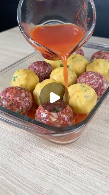 yummakers on Instagram: "After I discovered this recipe, I just want to make meatballs like this.

#meatballs #delicious #food" Beef Comfort Food Recipes, Ground Beef Meatballs And Gravy, Hamburger Balls Easy Recipes, Best Meatball Recipes Ever, Meatball Starter, How To Make Meatballs With Ground Beef, Easy Meatball Dinner Ideas, Recipes Using Italian Meatballs, Yummakers Recipes