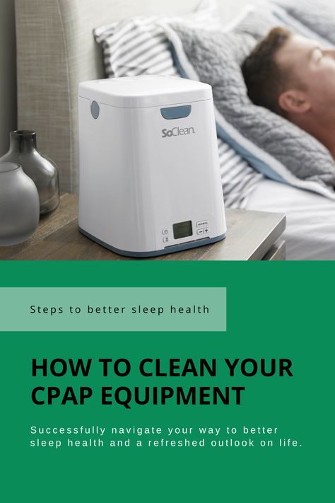 A clean CPAP machine, mask and supplies plays an important role in your sleep therapy. Learn how to properly clean your CPAP machine and supplies. Cpap Cleaning, Cpap Machine, Sleep Therapy, Sleep Health, Healthy Body, Better Sleep, Take Care Of Yourself, Sleep, Health